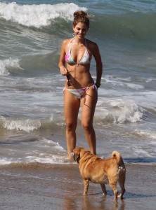 Maria Menounos in an Elegant Bikini at the Beach in Malibu-7