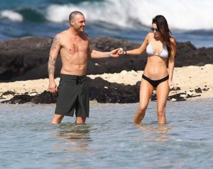 Megan Fox at the Beach in Hawaii in Bikini-5