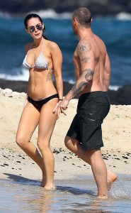 Megan Fox in an Elegant Bikini at the Beach in Hawaii-5