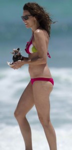 Minnie Driever at the Caribbean Beach in Bikini-4