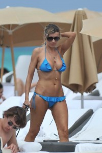 Rita Rusic in an Elegant Bikini on the Beach in Miami-4