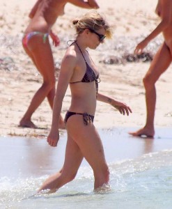 Sienna Miller in Bikini at the Beach in Formentera-2