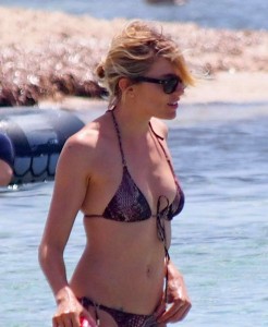 Sienna Miller in Bikini at the Beach in Formentera-3