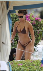 Vida Guerra in Bikini at the Hotel in Maui