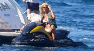 Viktoria Silvstedt in Bikini on Yacht in Monte Carlo-9