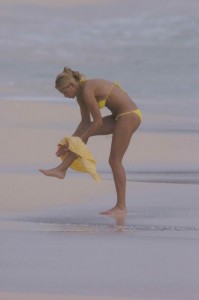 Anna Kournikova in Bikini in St Barts-6