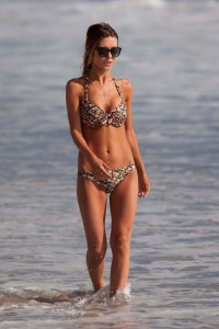 Audrina Patridge in Attractive Bikini at the Beach in Los Angeles-6