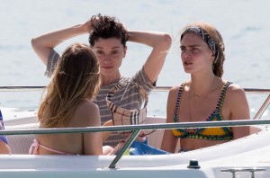 Cara Delevingne in Bikini Top in Barbados 12/29/2015-5