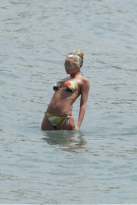 Jennifer Ellison in Bikini at the Beach in Greece-3