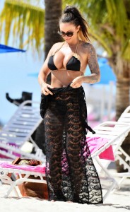 Jodie Marsh in Bikini in Barbados-2