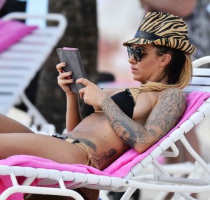 Jodie Marsh in Bikini in Barbados-4