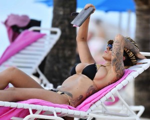 Jodie Marsh in Bikini in Barbados-5