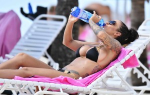 Jodie Marsh in Bikini in Barbados-7