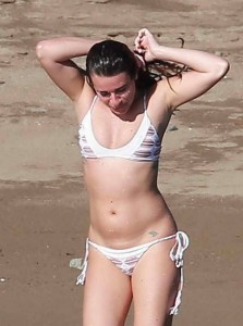 Lea Michele in Bikini in Mexico-2