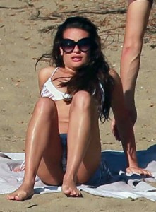 Lea Michele in Bikini in Mexico-4