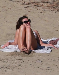 Lea Michele in Bikini in Mexico-5