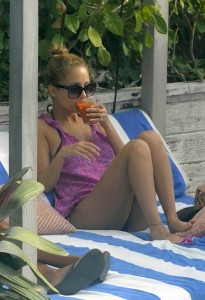 Nicole Richie in Breathtakingly Bikini at a Poolside in Miami-9