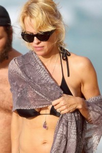 Pamela Anderson in Bikini in Hawaii-5