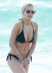 Rita Ora in Bikini in Miami 12/28/2015-2