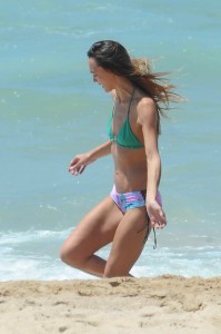 Sharni Vinson in Bikini at the Beach in Sydney-3