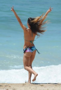 Sharni Vinson in Bikini at the Beach in Sydney-4