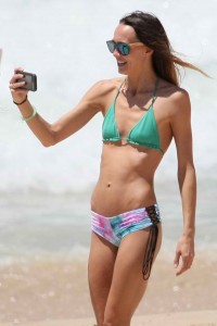 Sharni Vinson in Bikini at the Beach in Sydney-9