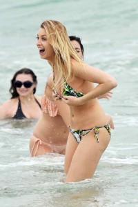 Whitney Port in Bikini at the Beach in Miami-8