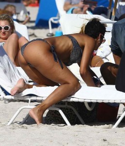 Nicole Murphy in Bikini at the Beach in Miami-4