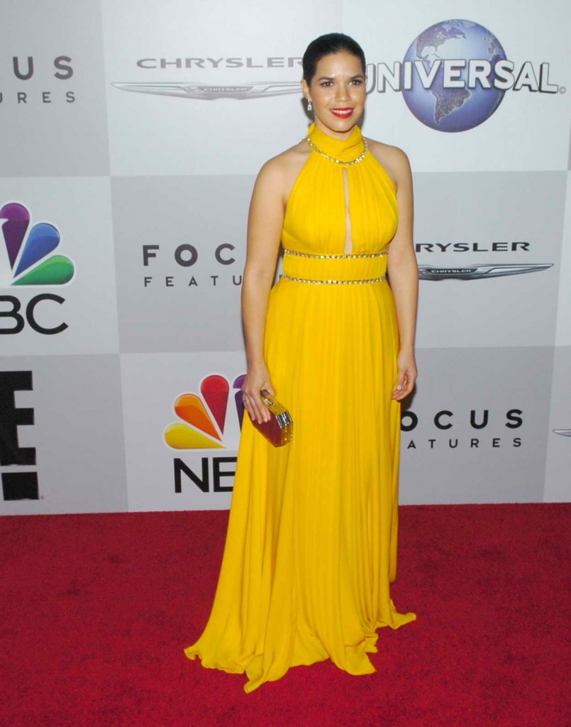 America Ferrera at NBC Universal Golden Globes After Party in Beverly Hills 01/10/2016-1