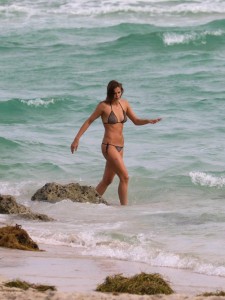 Anastasia Galkova in Bikini at the Beach in Miami 01/21/2016-6