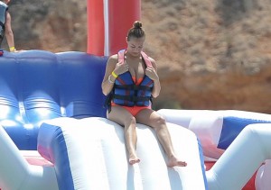 Chloe Goodman in Bikini at the Beach in Lanzarote 12/28/2015-7