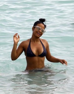 Christina Milian in Bikini in Miami 01/03/2016-9