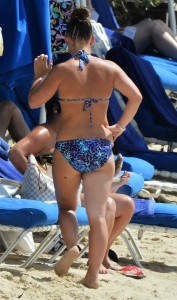 Coleen Rooney in Bikini at the Beach in Barbados-5