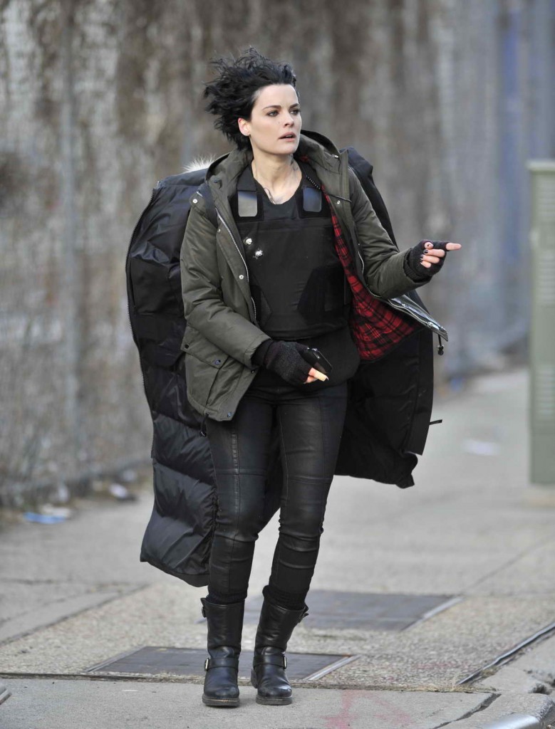 Jamie Alexander Filming in Brooklyn 01/18/2016-1