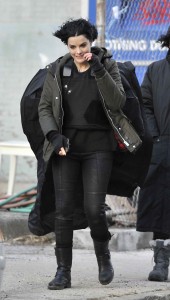 Jamie Alexander Filming in Brooklyn 01/18/2016-2