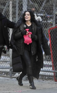 Jamie Alexander Filming in Brooklyn 01/18/2016-3