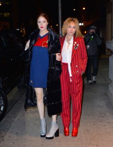 Juno Temple Attends Marc Jacobs Beauty Velvet Noir Mascara Launch Dinner 01/18/2016-2