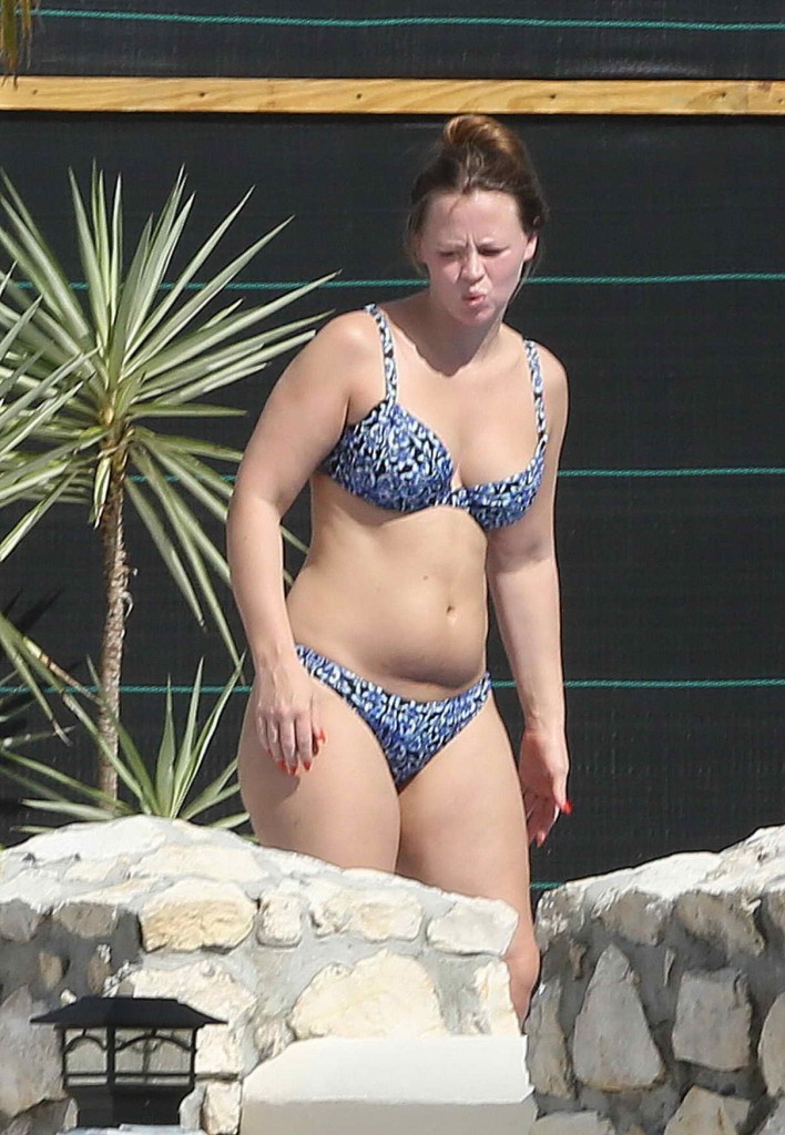 Kimberley Walsh in Bikini in Caribbean-1