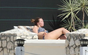 Kimberley Walsh in Bikini in Caribbean-5