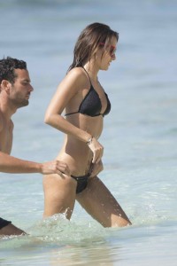 Lucy Watson in Bikini at the Beach in Barbados 12/31/2015-6