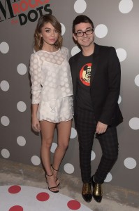 Sarah Hyland at Minnie Mouse Rocks The Dots Art And Fashion Exhibit in Los Angeles 01/22/2016-8