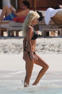 Victoria Silvstedt in Bikini in St. Barts 01/03/2016-4