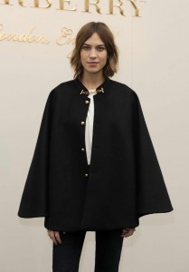 Alexa Chung at Burberry Womenswear Show During London Fashion Week 02/22/2016-3