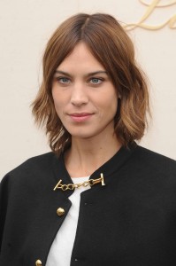 Alexa Chung at Burberry Womenswear Show During London Fashion Week 02/22/2016-4