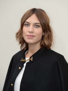 Alexa Chung at Burberry Womenswear Show During London Fashion Week 02/22/2016-5