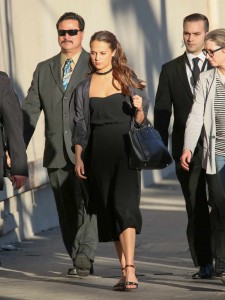 Alicia Vikander Attends at a Jimmy Kimmel Live in Los Angeles 09/02/2016-4