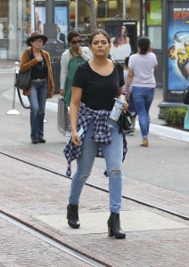 Bethany Mota Shopping in West Hollywood 02/26/2016-5