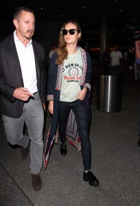 Brie Larson at LAX Airport in Los Angeles 02/24/2016-5