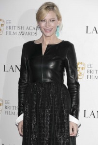 The 46-year-old actress Cate Blanchett at Lancome BAFTA nominees party in London.-5