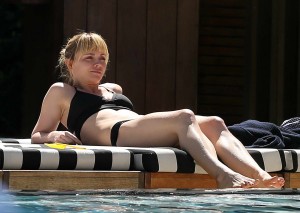 Christina Ricci in Bikini at a Poolside in Miami 02/24/2016-9